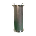 Fluid Self Cleaning 30Mpa Stainless Steel Filter Cylinder For Water Filtration
